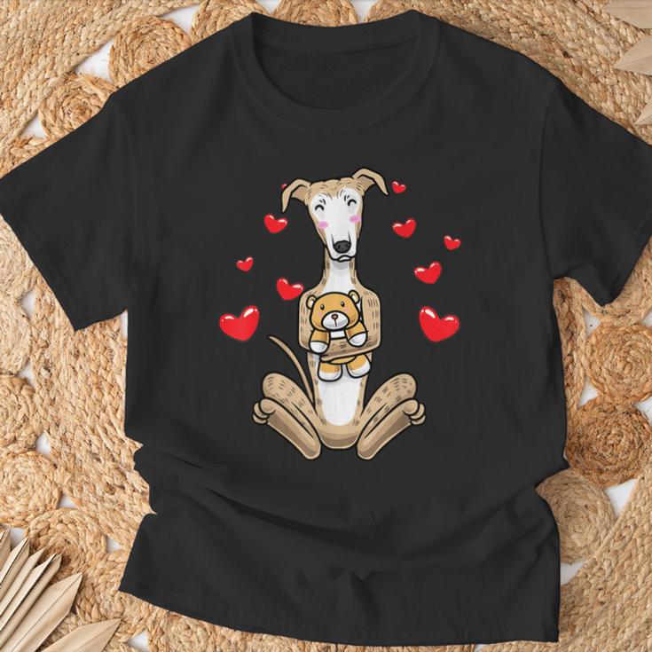 Kawaii Galgo Español Dog Cuddly Toy Spanish Greyhound T-Shirt Geschenke für alte Männer