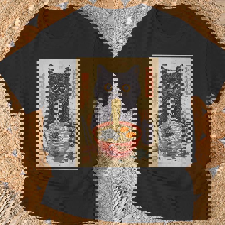 Anime Cat Gifts, Kawaii Cat Shirts, Anime Cat Shirts, Anime Shirts, Ramen Shirts, Soup Shirts, Cat Shirts