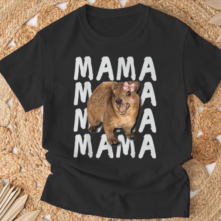 Klippschliefer Hyrax Meme T-Shirt Geschenke für alte Männer