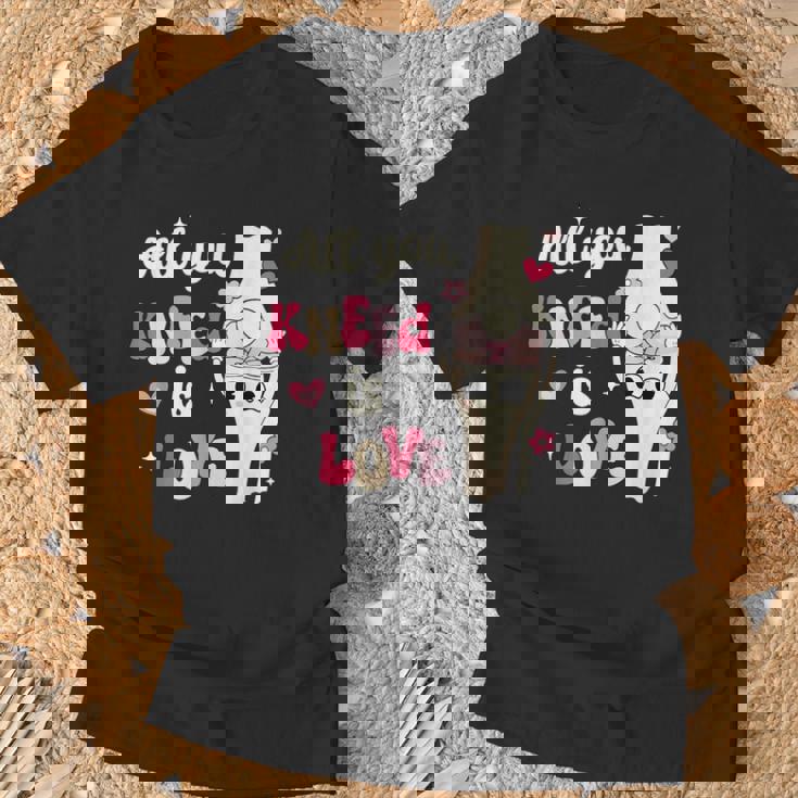 All You Kneed Is Love Valentine Nurse Orthopedic Surgeon T-Shirt Gifts for Old Men