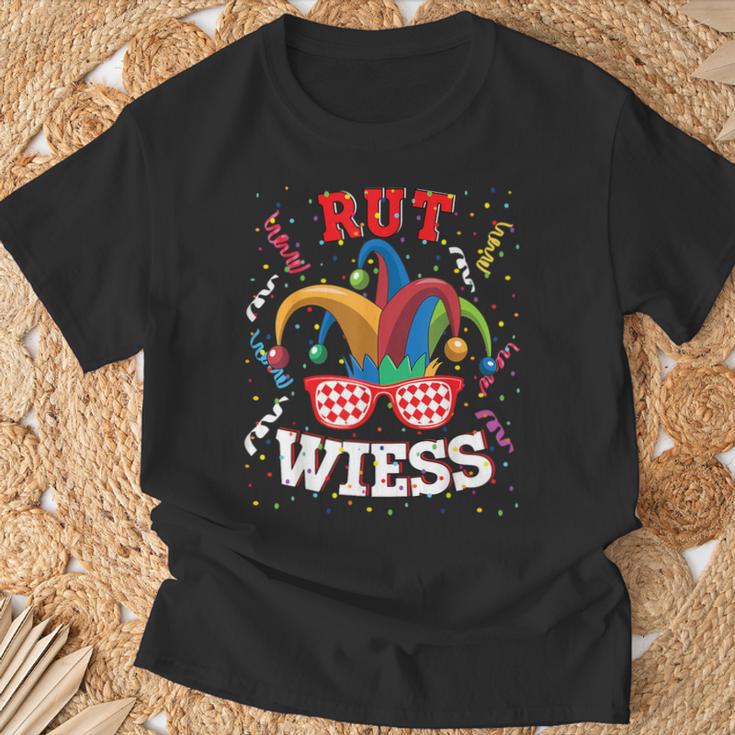 Köln Rut Und Wiess Red Carnival Outfit Kölsch Costume T-Shirt Geschenke für alte Männer