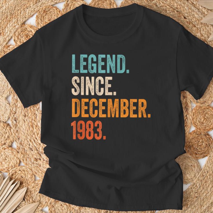 Legend Since December 1983 41 Years T-Shirt Geschenke für alte Männer