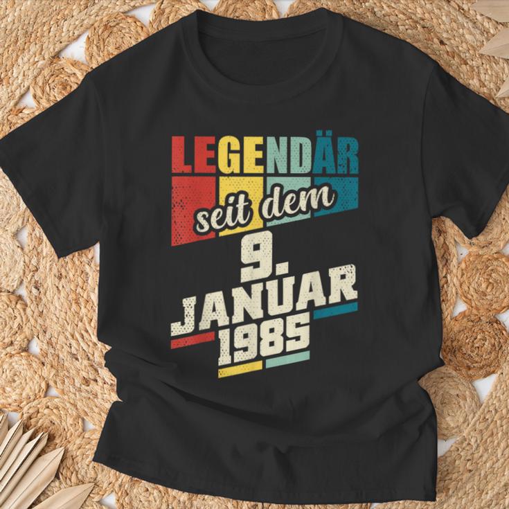 Legendary Since 9Th January 1985 Birthday 911985 T-Shirt Geschenke für alte Männer