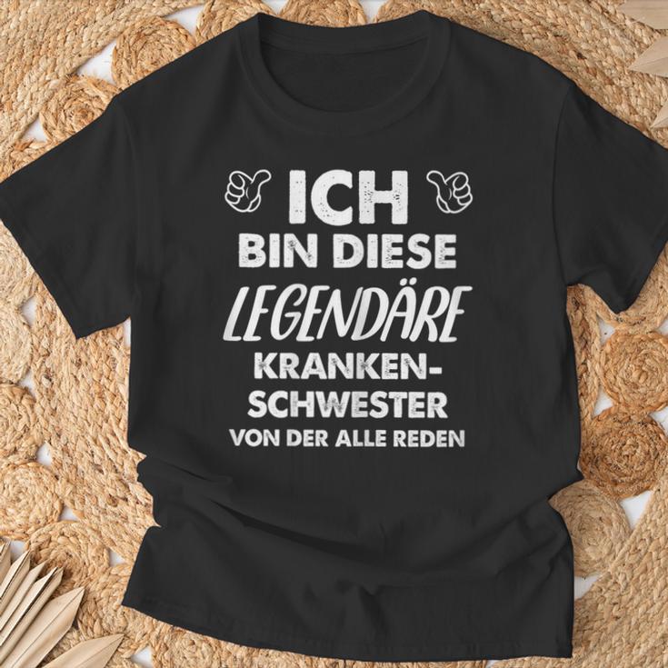 I Am This Legendary Nurse T-Shirt Geschenke für alte Männer