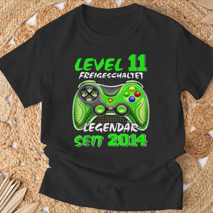 Level 11 Birthday Boy Gamer 2014 11Er Birthday T-Shirt Geschenke für alte Männer