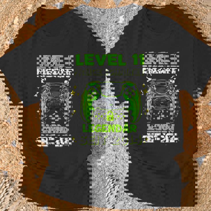 Level 11 Years Birthday Young Gamer 2014 Birthday T-Shirt Geschenke für alte Männer