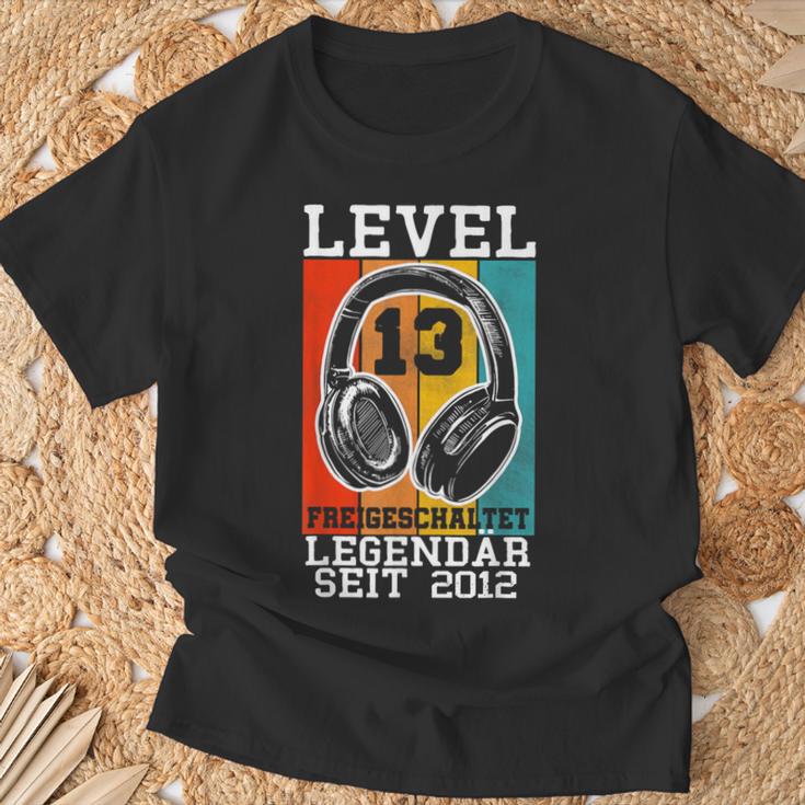 Level 13 Unlocked Legendary Since 2012 Birthday 13 T-Shirt Geschenke für alte Männer