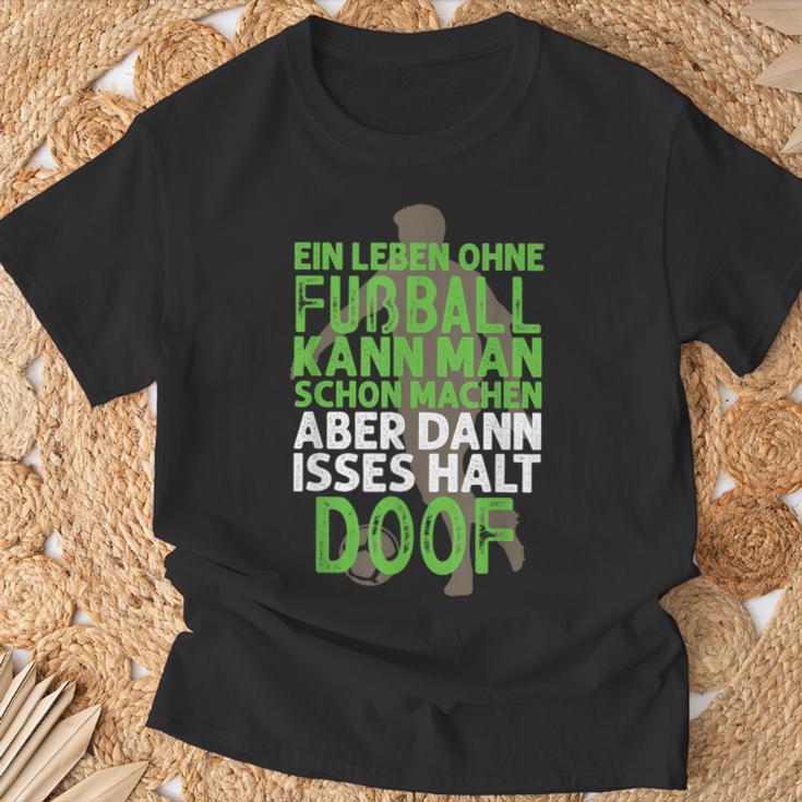 A Life Without Football Football Player T-Shirt Geschenke für alte Männer