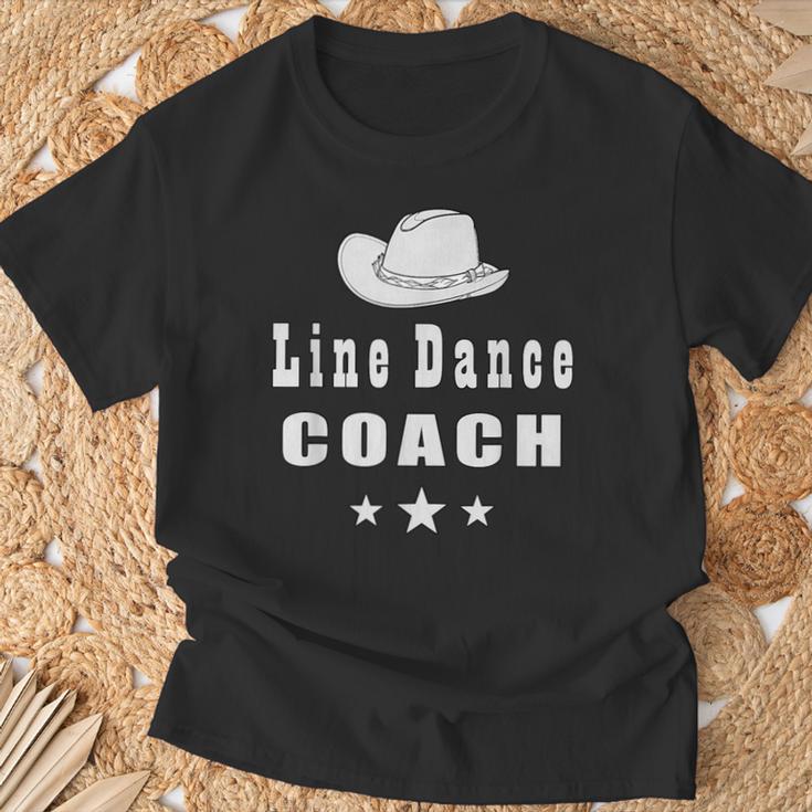 Line Dance Coach T-Shirt Geschenke für alte Männer