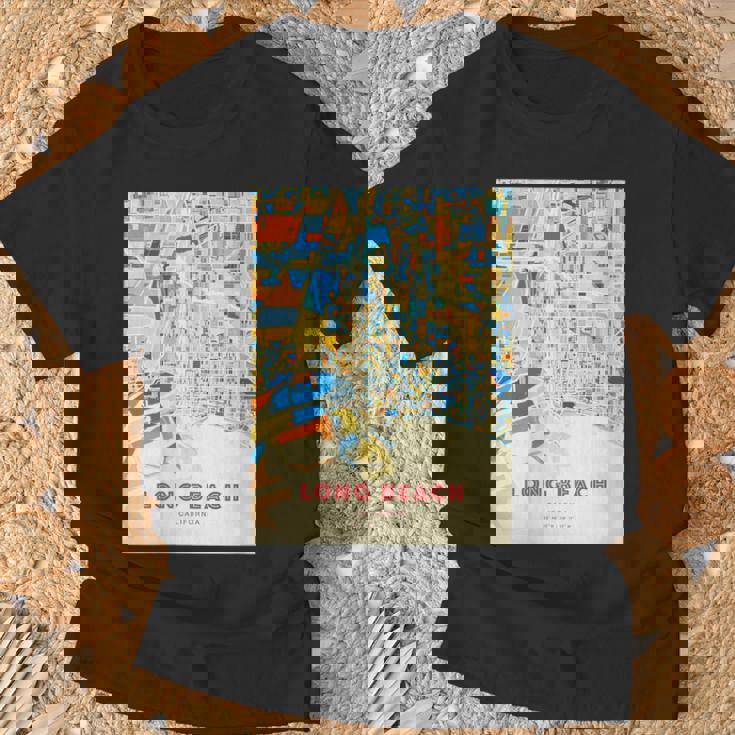 Long Beach Californie T-Shirt Cadeaux pour les vieillards