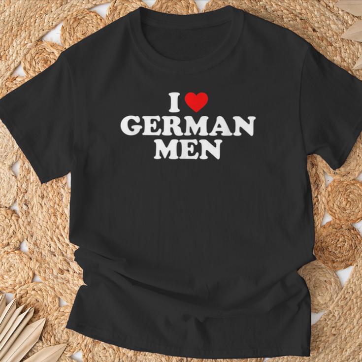 I Love German T-Shirt Geschenke für alte Männer