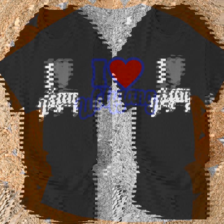 I Love Wolfgang T-Shirt Geschenke für alte Männer