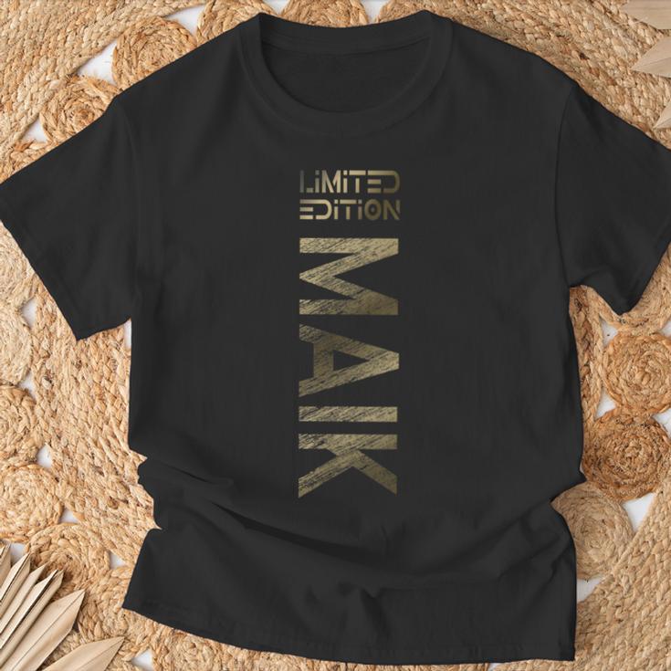 Maik Name First Name Boy Man Birthday T-Shirt Geschenke für alte Männer