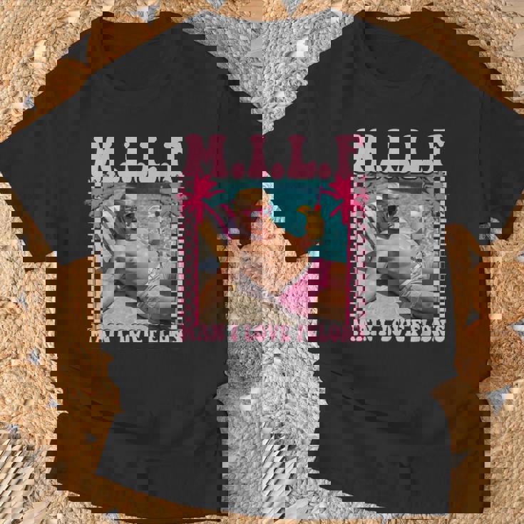 Man I Love Felons Trump Trump 2024 T-Shirt Gifts for Old Men