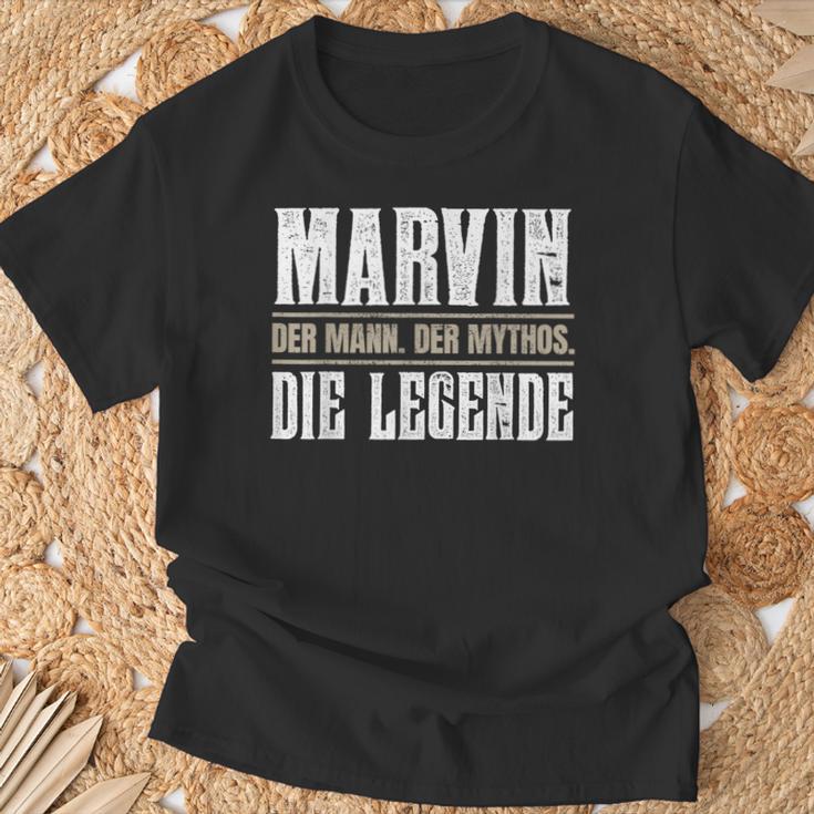 Marvin First Name Name Marvin T-Shirt Geschenke für alte Männer