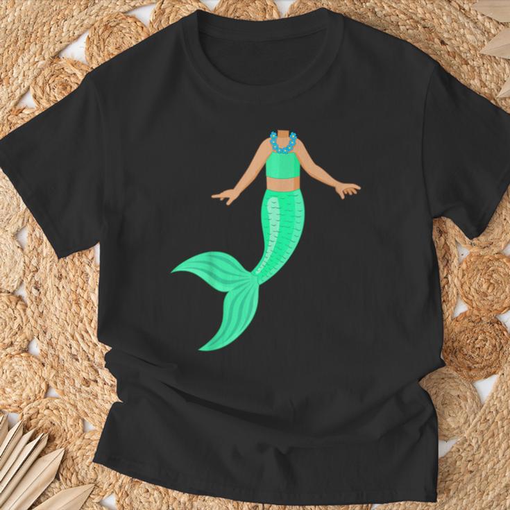 Mermaid Outfit Water Party Atlantis Costume T-Shirt Geschenke für alte Männer