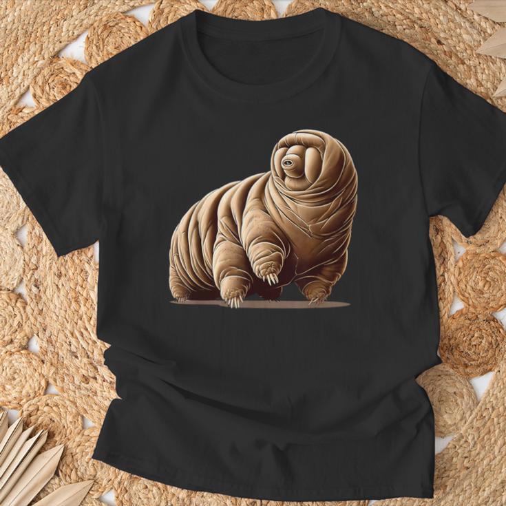 Graphic Microbiologist With Tardigrade T-Shirt Geschenke für alte Männer