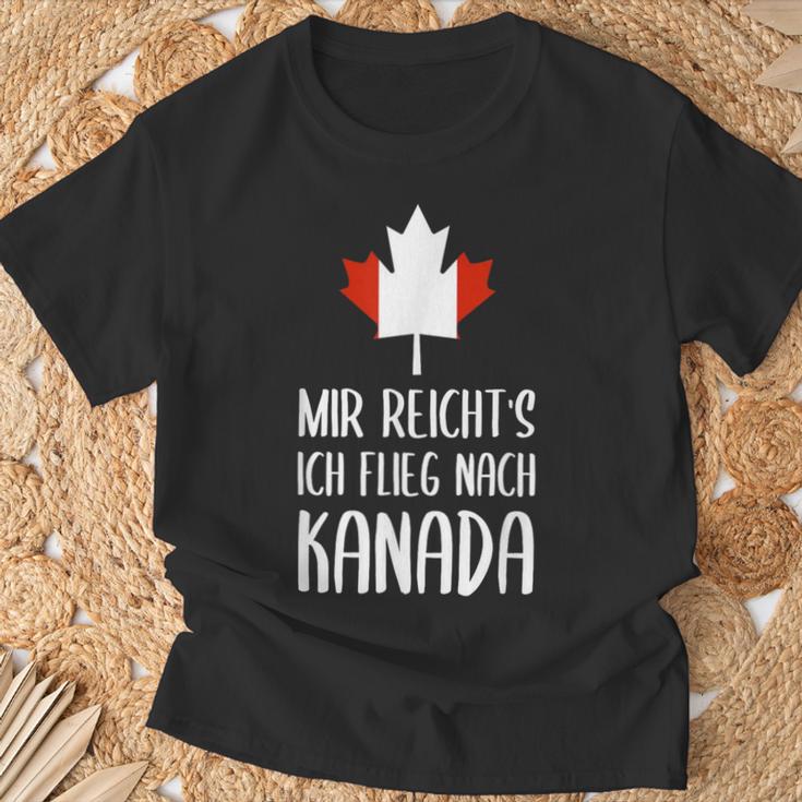 Mir Reicht's Ich Flieg Nach Canada Fan T-Shirt Geschenke für alte Männer