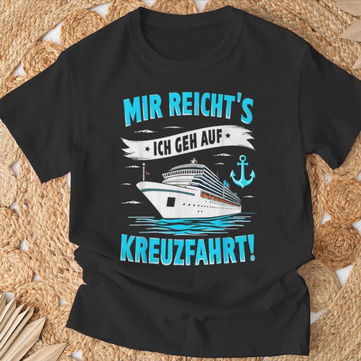 Mir Reicht's Ich Geh Auf Kreuzfahrt Kreuzfahrt Mein Schiff T-Shirt Geschenke für alte Männer