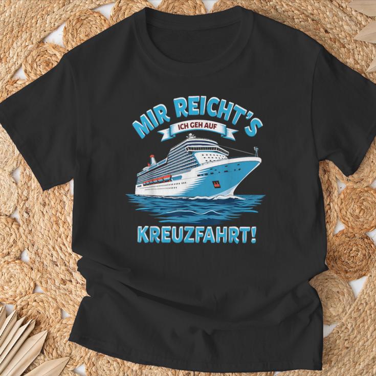 Mir Reicht's Ich Geh Auf Kreuzfahrtschiff T-Shirt Geschenke für alte Männer