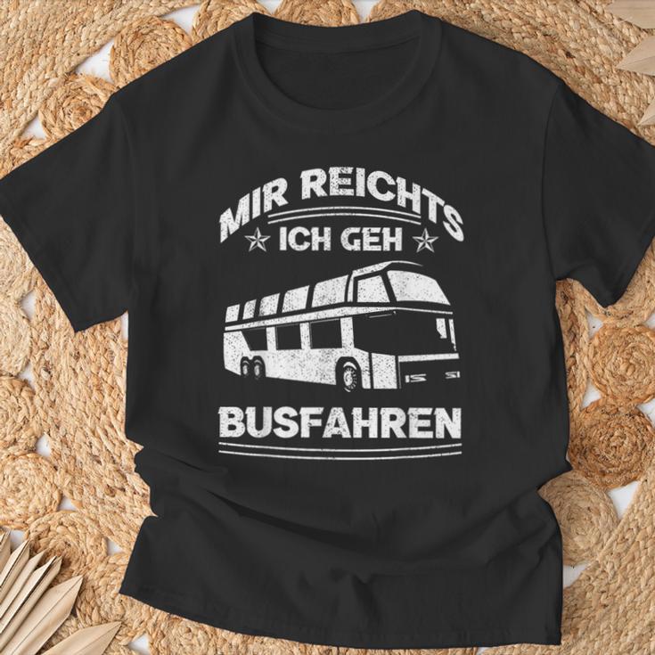 Mir Reichts Ich Geh Busfahrenen Ich Reichts Ich Geh Busfahren T-Shirt Geschenke für alte Männer