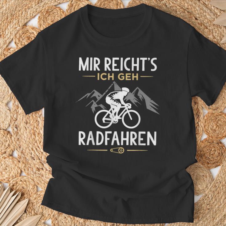 Mir Reichts Ich Geh Cycling Bicycle T-Shirt Geschenke für alte Männer