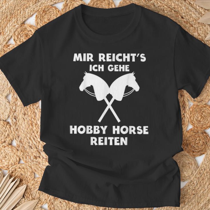 Mir Reicht's Ich Gehe Hobby Horse Riding S T-Shirt Geschenke für alte Männer