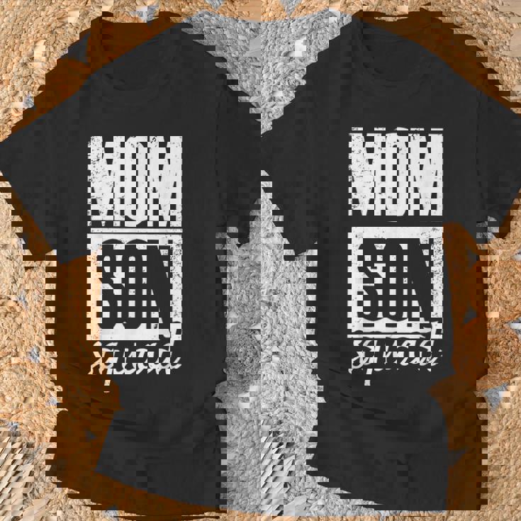 Mommy Son Squad Mom Sons Matching Mother's Day Mother Son T-Shirt Gifts for Old Men