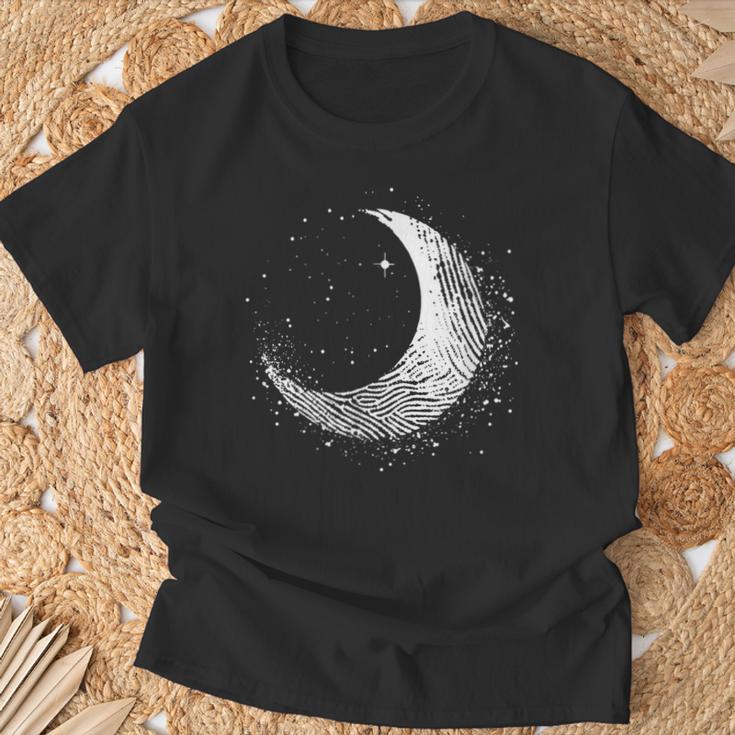 Moon Motif Half Moon Print Full Moon Mobile Phone Cover T-Shirt Geschenke für alte Männer