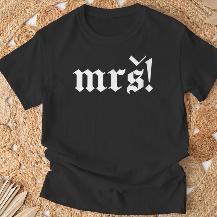 Mrs Balkan Jugo Croatian Serbian Bosnian T-Shirt Geschenke für alte Männer