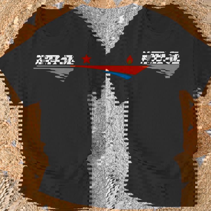 Mx Tex Oil Company 1985 Vintage For Oil And Gas Enthusiasts T-Shirt Gifts for Old Men