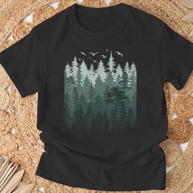 Nature Outdoor Treesintage Forest T-Shirt Geschenke für alte Männer