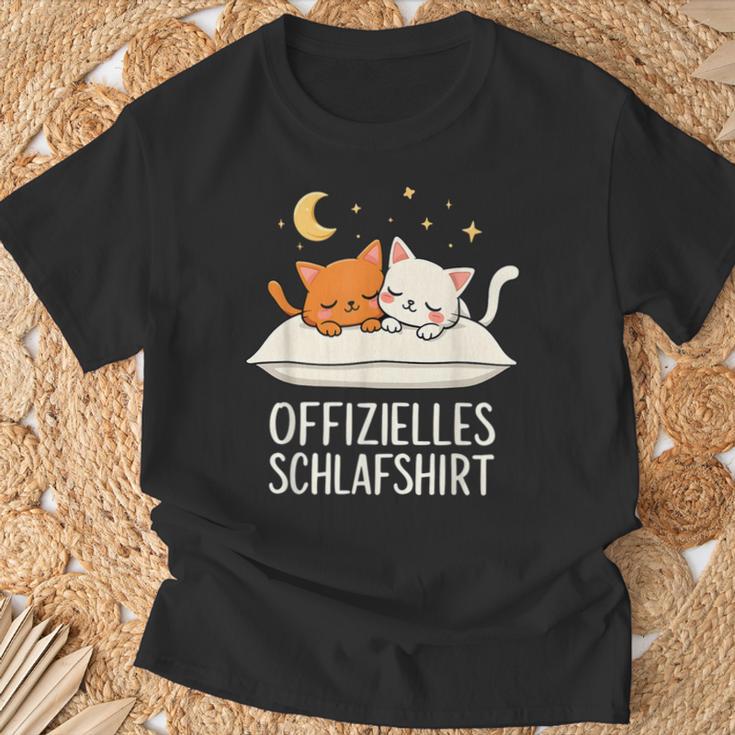 Official Sleep Cat Cat T-Shirt Geschenke für alte Männer