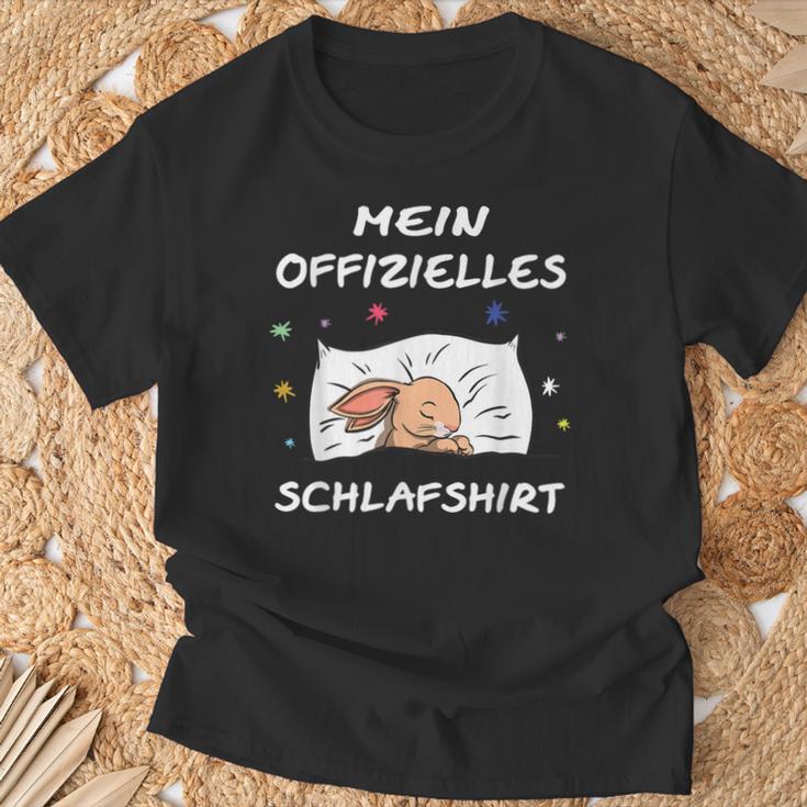 My Official Sleep Cute Rabbit Pyjamas Nightdress T-Shirt Geschenke für alte Männer