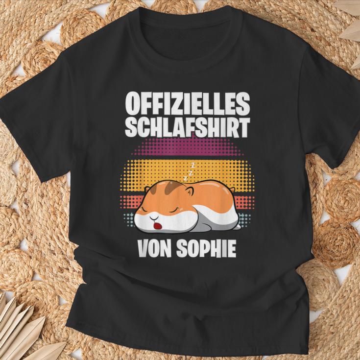 Official Sophie Sleep Personalised S T-Shirt Geschenke für alte Männer