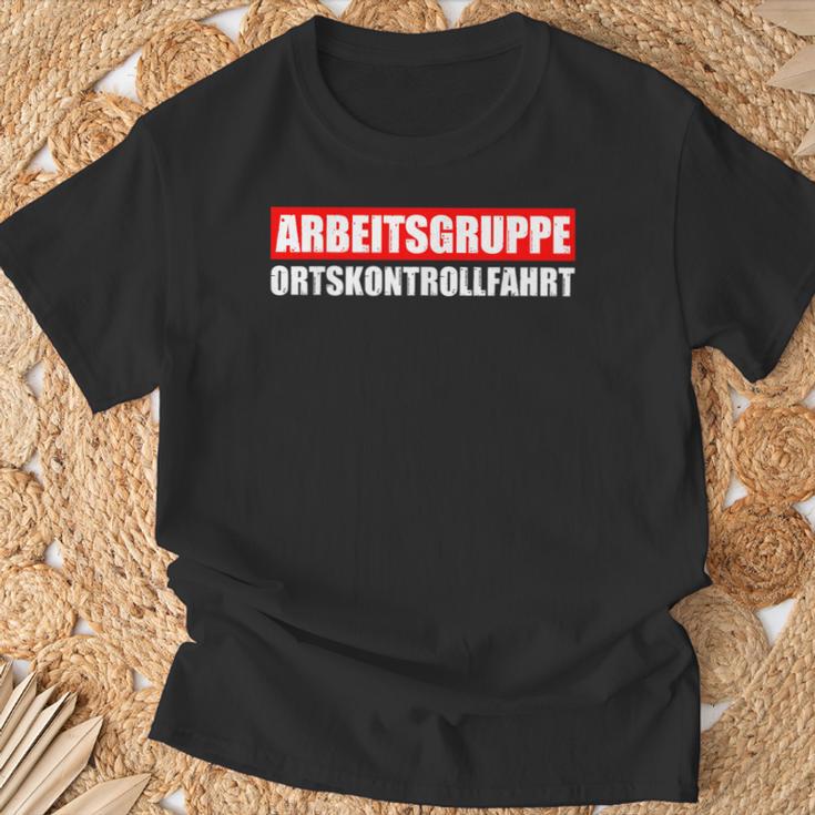 Okf Work Group Ortkontrofahrt North Germanillage T-Shirt Geschenke für alte Männer