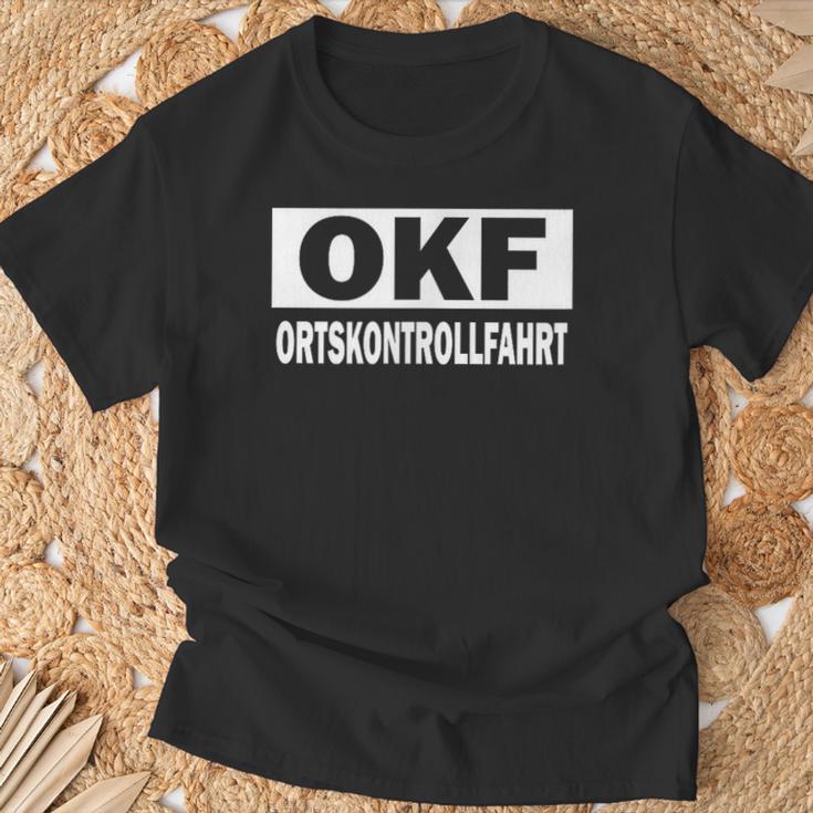 Okfintage Ortskontrolle T-Shirt Geschenke für alte Männer