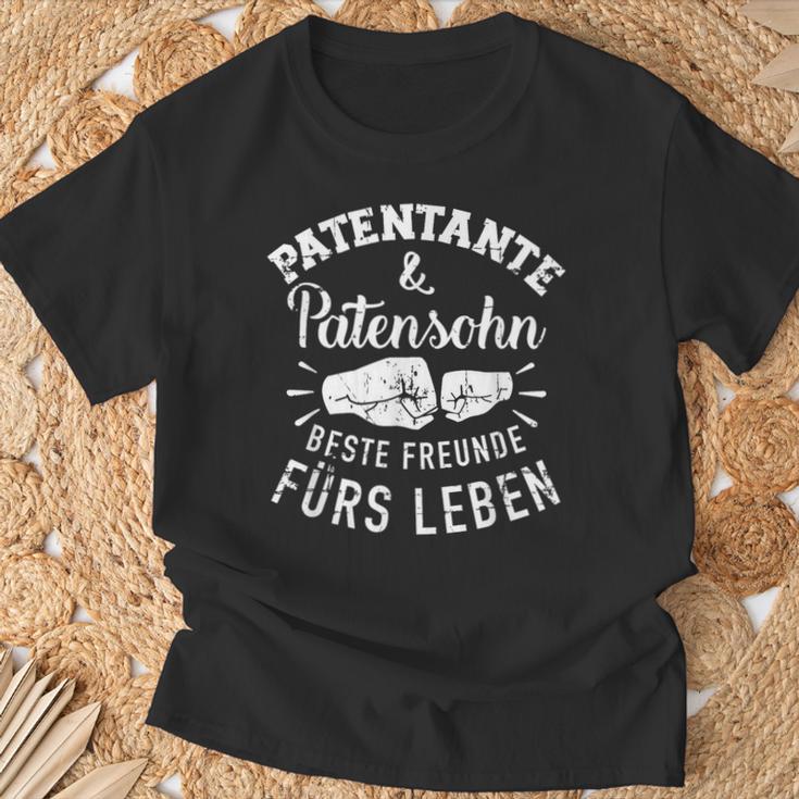 Patentante Und Godson Beste Freunde Für Leben T-Shirt Geschenke für alte Männer