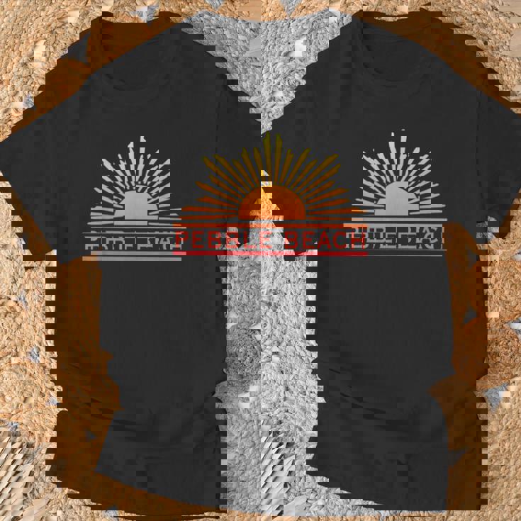 Pebble Beach Souvenir California Sun T-Shirt Cadeaux pour les vieillards