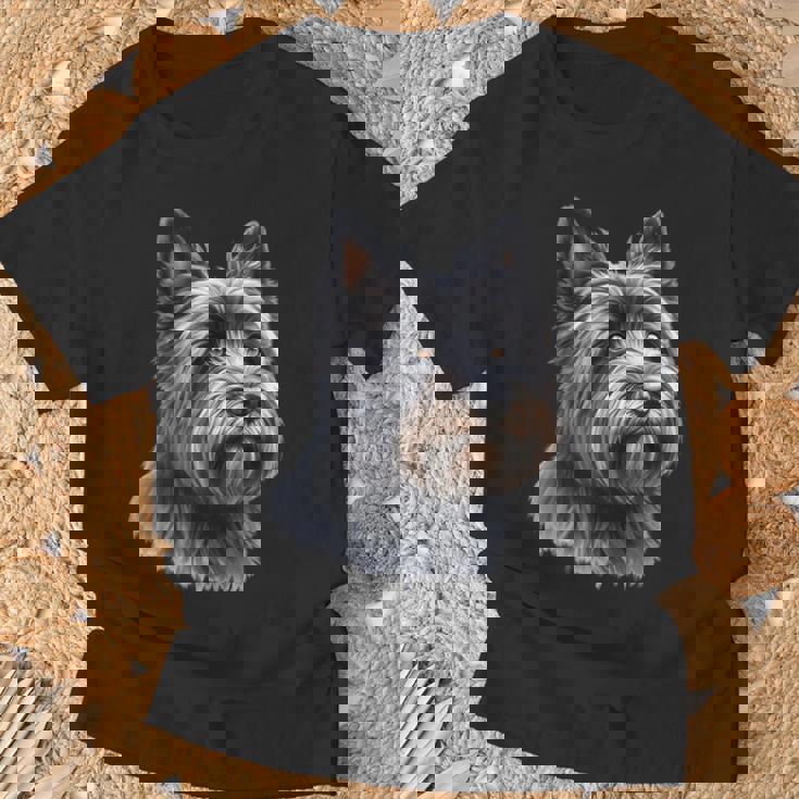 Perro Cairn Terrier Camiseta unisex Regalos para ancianos