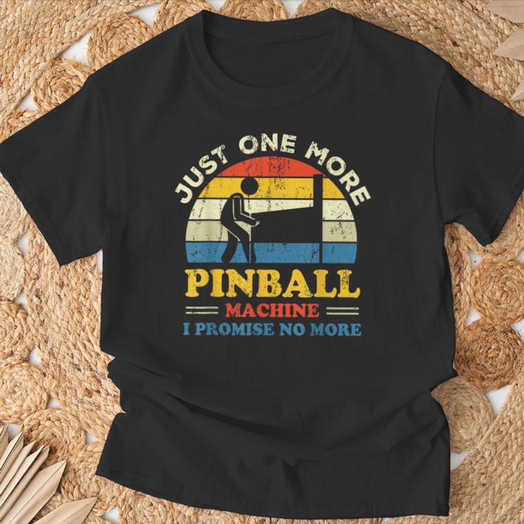 Pinball Lovers Pub Sports Pinball T-Shirt Geschenke für alte Männer