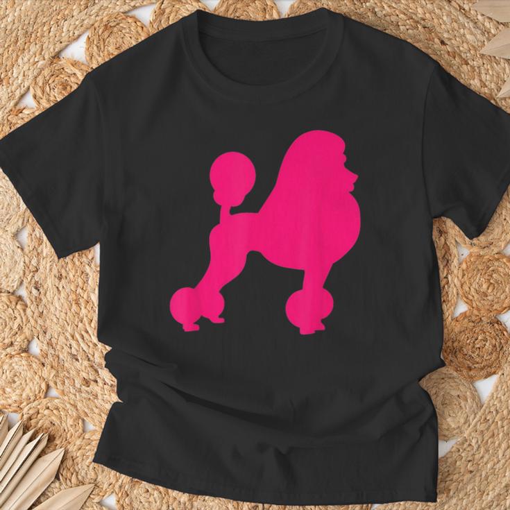 Pink Poodle T-Shirt Geschenke für alte Männer