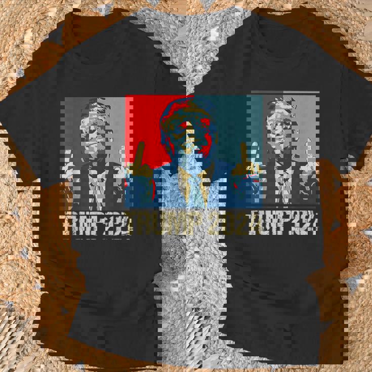 Pro Trump 2024 I'll Be Back Póster De Partidarios Republicanos Camiseta unisex Regalos para ancianos