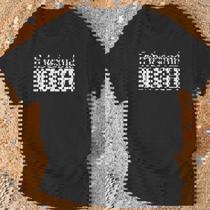 Professional Mogger T-Shirt Gifts for Old Men