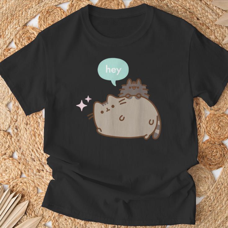 Pusheen Hey With Pip T-Shirt Geschenke für alte Männer