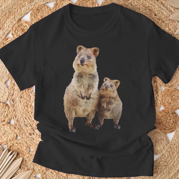 Quokka Australian Quokka With Baby T-Shirt Geschenke für alte Männer