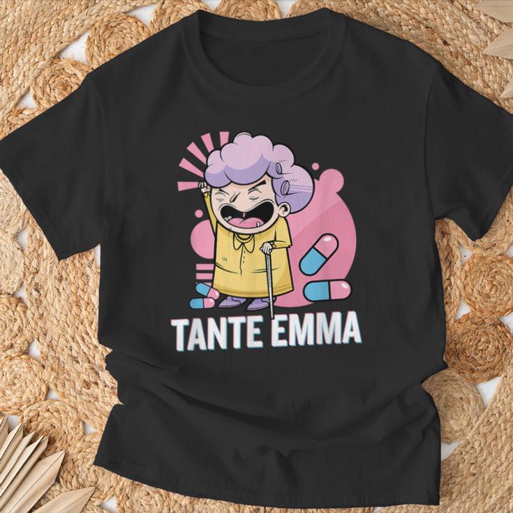 Raver Aunt Emma Ballern Techno Edm Rave Dj T-Shirt Geschenke für alte Männer