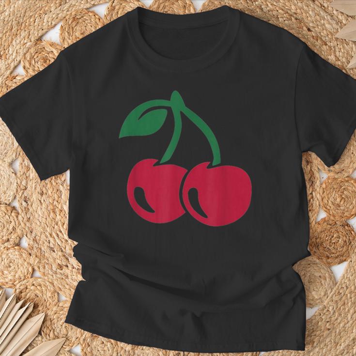 With Red Cherry T-Shirt Geschenke für alte Männer