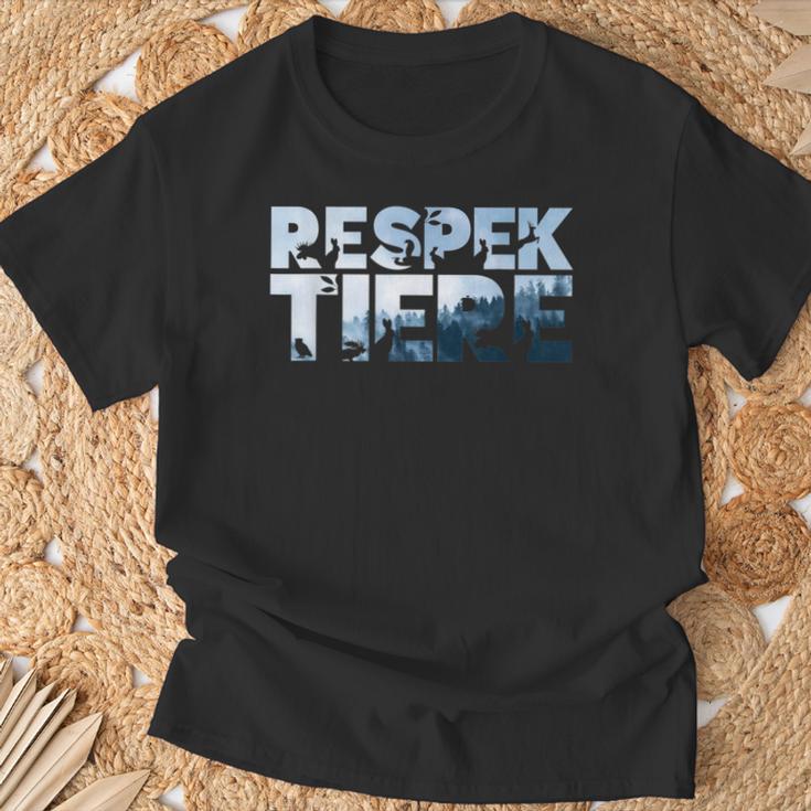 Respectants Animals Animal Protectionegetariansegan Activist Forest T-Shirt Geschenke für alte Männer