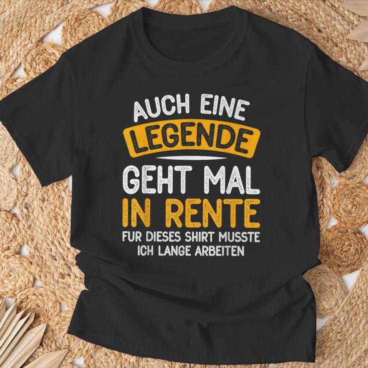 Retirement 2024 Retirement Pension Decoration Retirees 2023 T-Shirt Geschenke für alte Männer